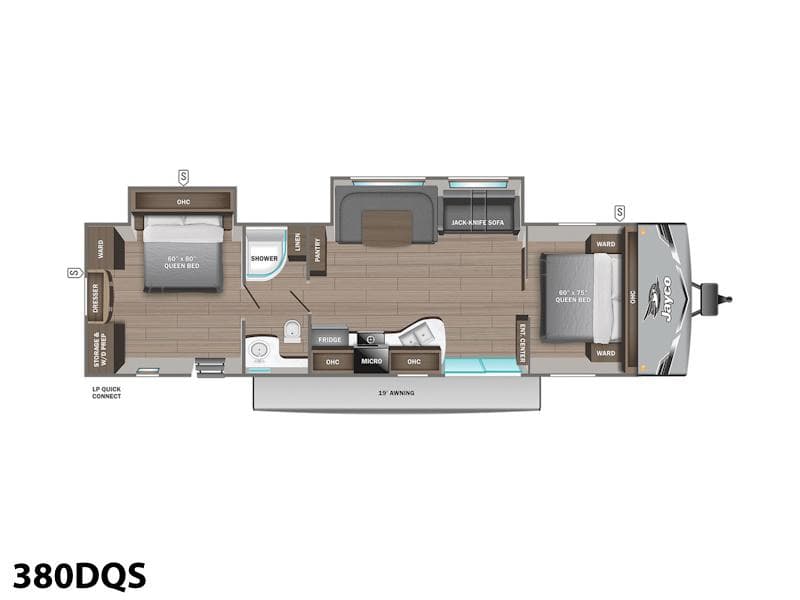2025 Jayco Jay Flight SLX 380DQS Photo in Staunton VA 24401