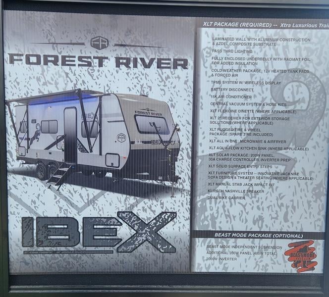 New 2025 Forest River IBEX Travel Trailers 20MDS - photo - 6