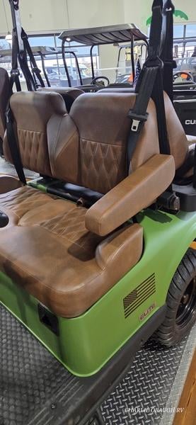 New 2026 E-Z-GO RXV 4 Summit XT ELiTE Lithium Olive Matte Green - photo - 11