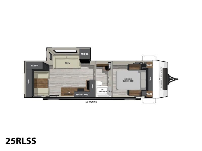 2025 Forest River IBEX Travel Trailers 25RLSS Photo in Staunton VA 24401