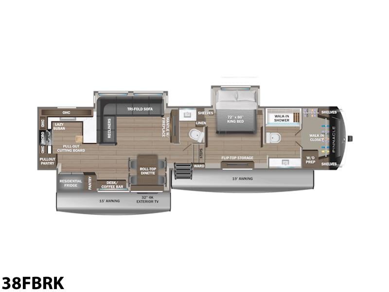 2026 Jayco Pinnacle 38FBRK Photo in Staunton VA 24401