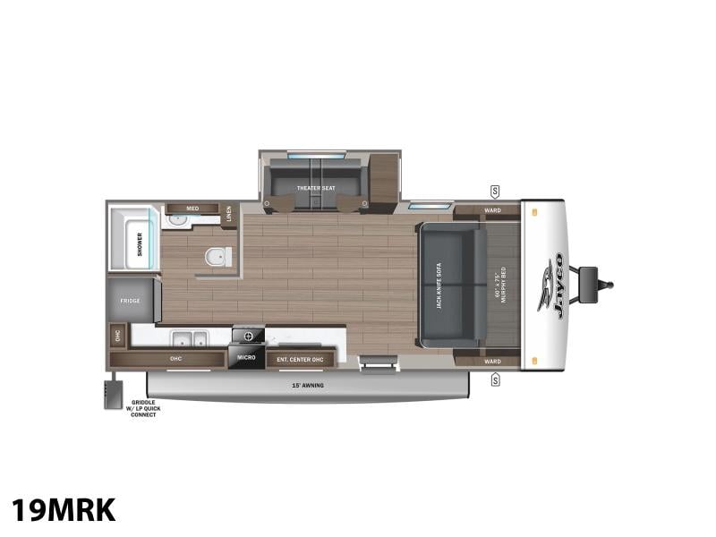 2025 Jayco Jay Feather 19MRK Photo in Staunton VA 24401