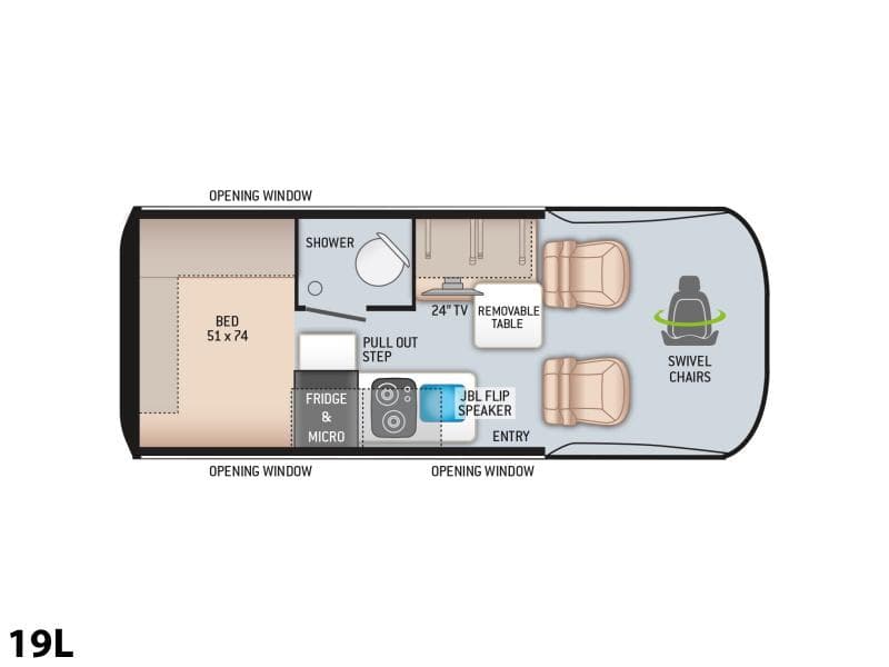 2022 Thor Motor Coach "TEST DRIVE BY APPOINTMENT" Tranquility® 19L Photo in Staunton VA 24401