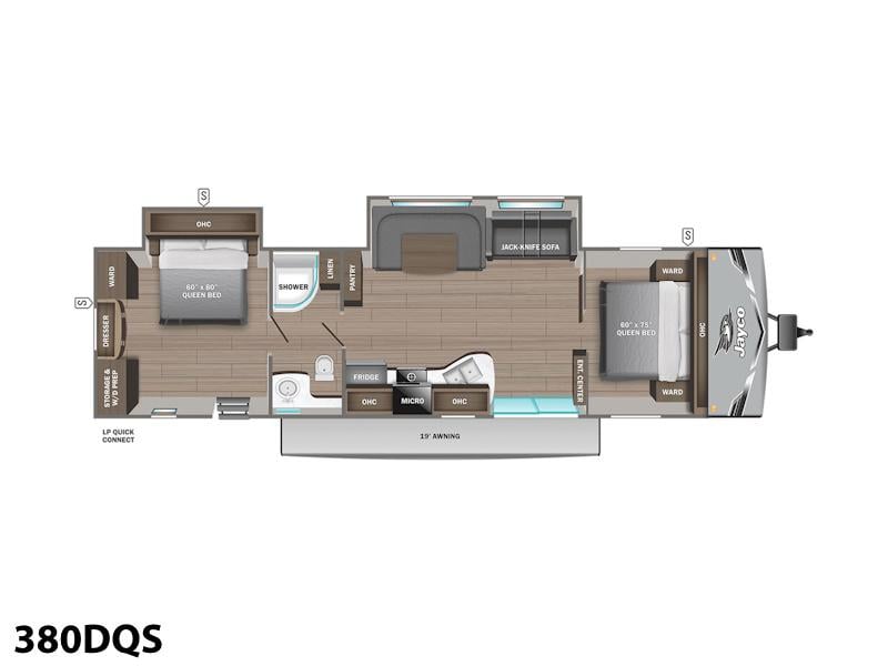 2025 Jayco Jay Flight SLX 380DQS Photo in Staunton VA 24401