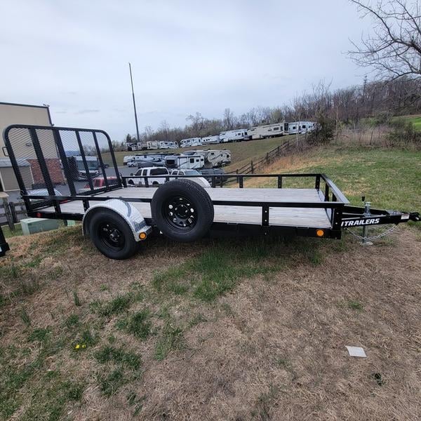 2023 PJ Trailers 83" Single Axle Channel Utility (U8) 14' Photo in Staunton VA 24401