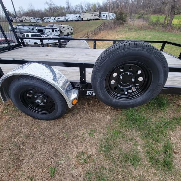 New 2023 PJ Trailers 83" Single Axle Channel Utility (U8) 12' - photo - 9