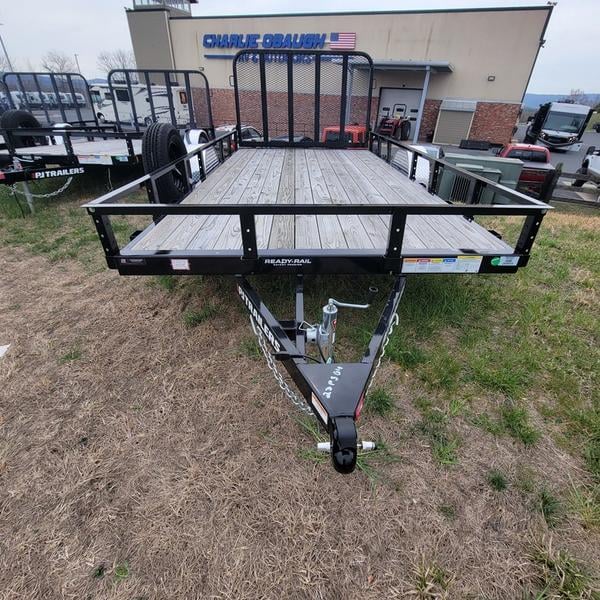 2023 PJ Trailers 83" Single Axle Channel Utility (U8) 14' Photo in Staunton VA 24401