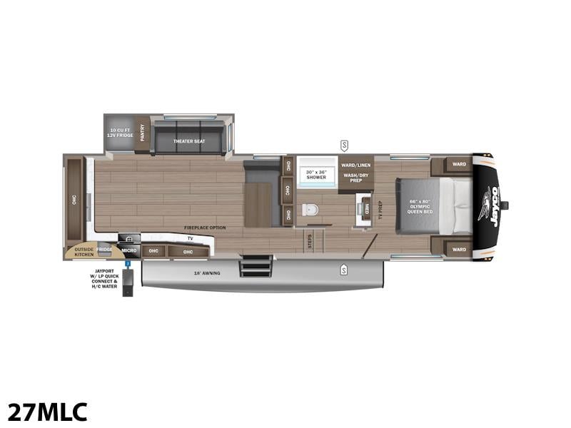 2025 Jayco Eagle HT Fifth Wheels 27MLC Photo in Staunton VA 24401