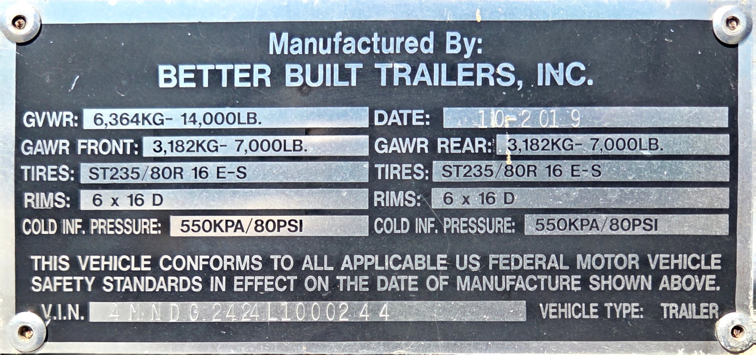 Pre-Owned 2020 BETTER BUILT GN2424 - photo - 6